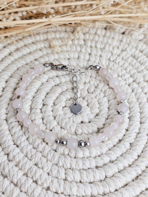 Bracelet Quartz rose