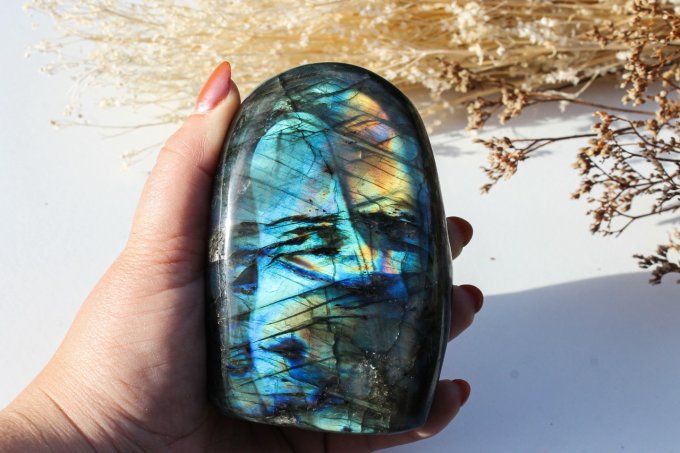 Bloc Labradorite