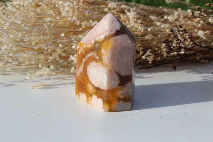 Pointe Agate fleur de cerisier