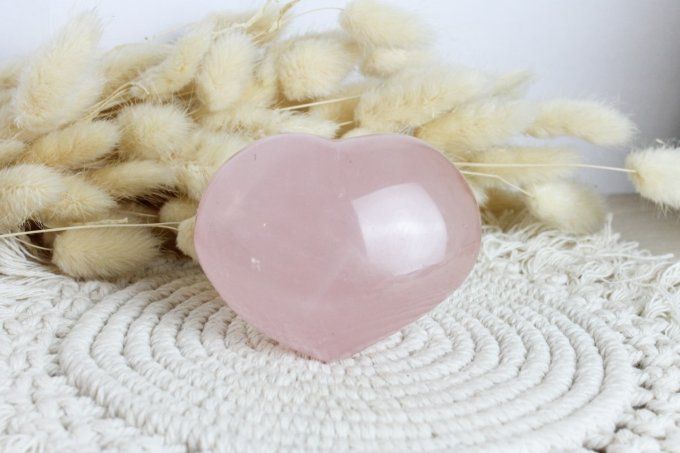 Cœur Quartz rose