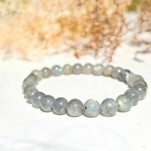 Bracelet simple élastique labradorite