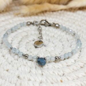 Bracelet Aigue marine