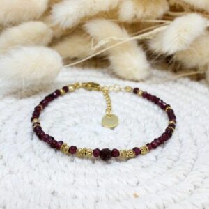 Bracelet Grenat