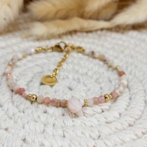 Bracelet Opale rose