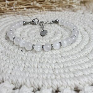 Bracelet Sélénite chainette