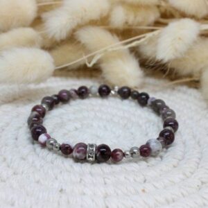 Bracelet Tourmaline rose