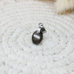 Pendentif Pierre de lune noire