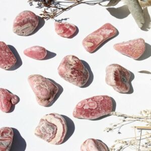 Pierre roulée Rhodochrosite