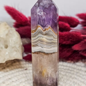 Pointe d’Améthyste avec Agate