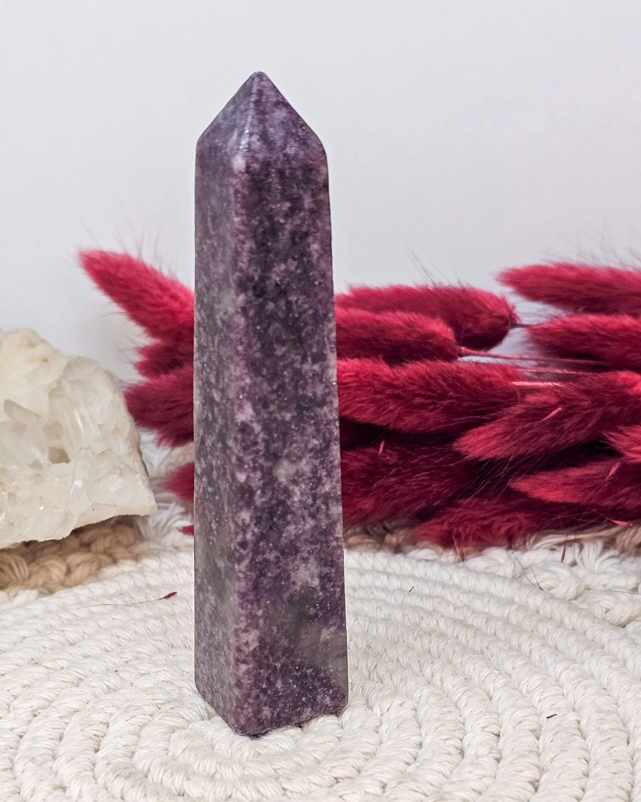 Pointe en Lépidolite – Image 3
