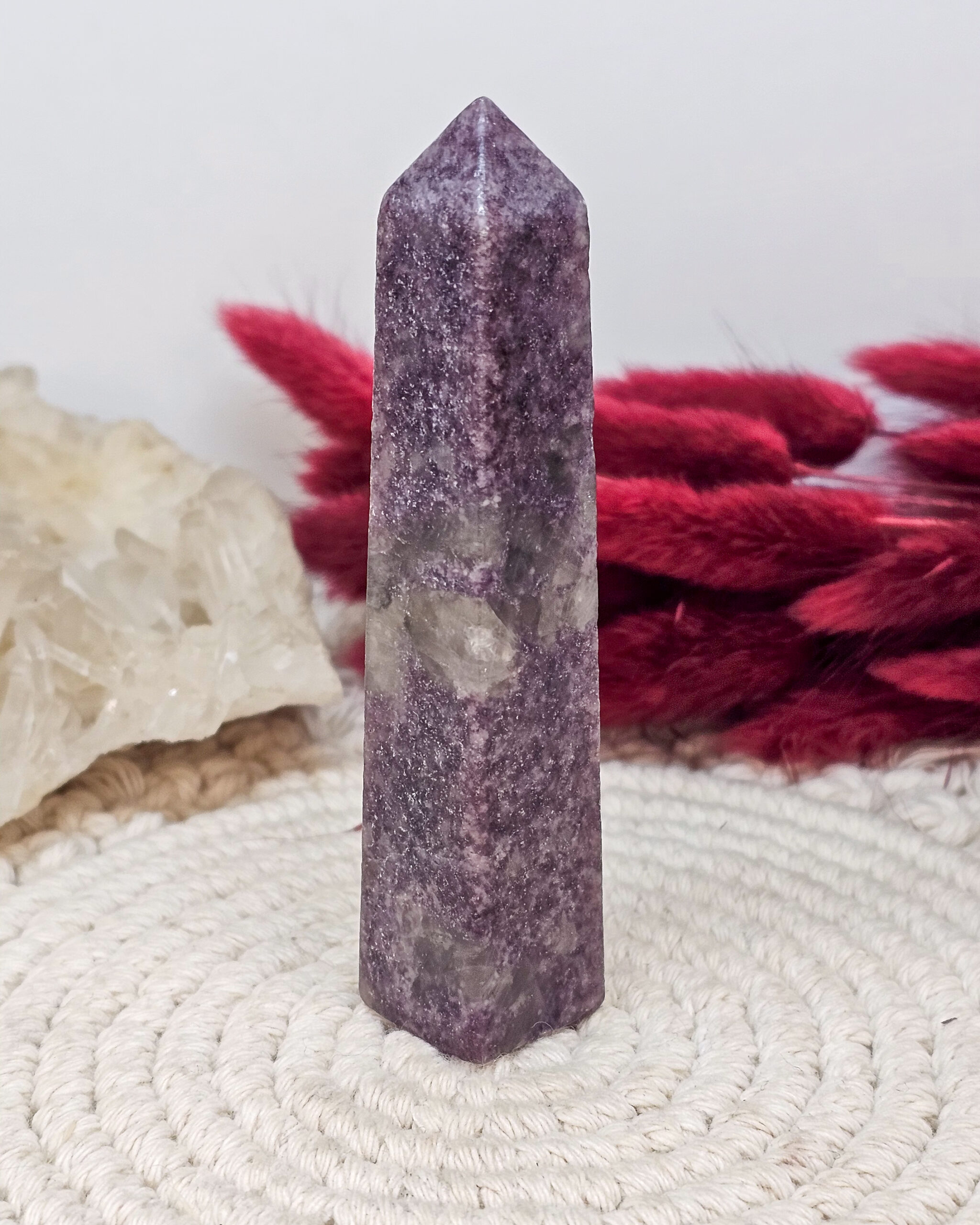 Pointe en Lépidolite – Image 2