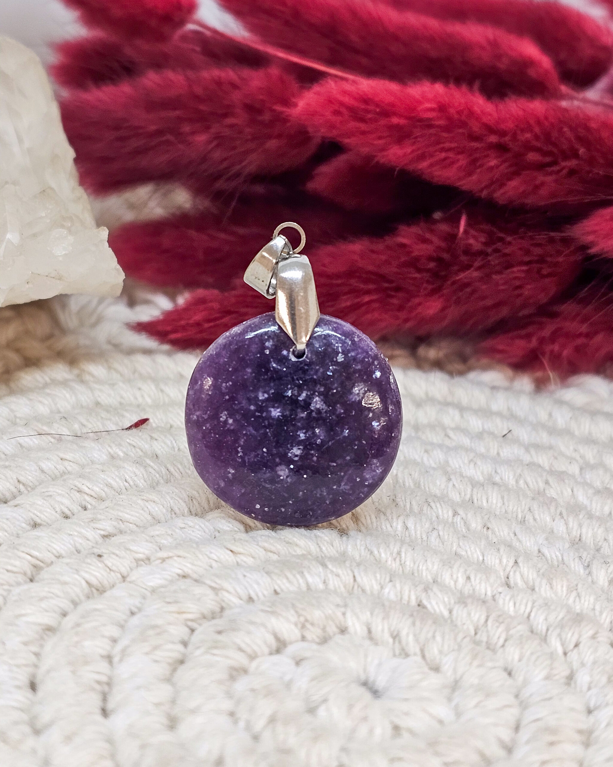Pendentif Lépidolite – Image 3