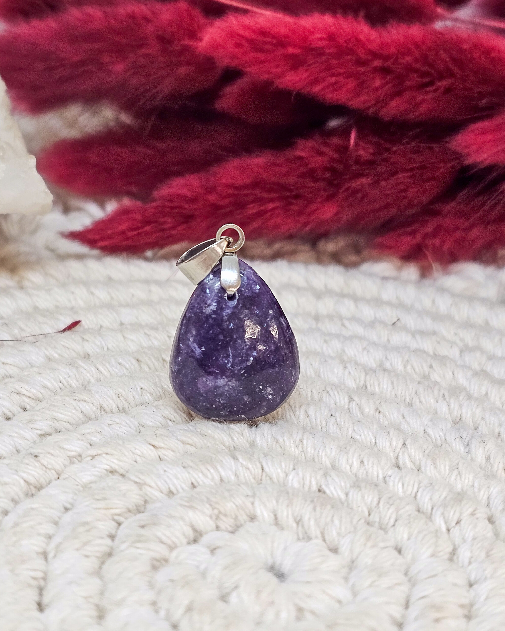Pendentif Lépidolite